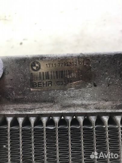 Радиатор двс Bmw 5 Series (E60) седан M57D25 2004