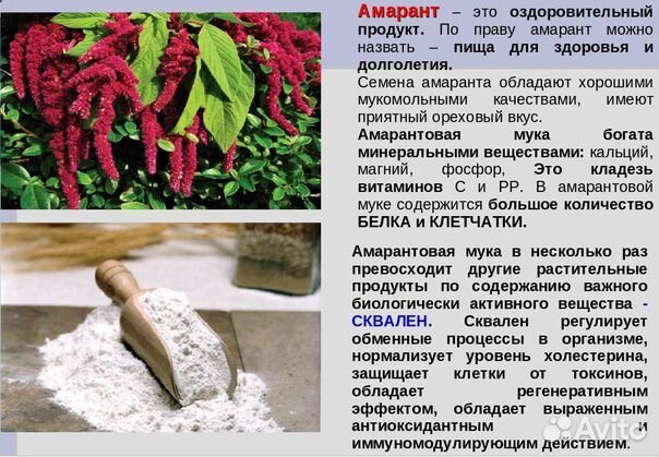 Семена амаранта