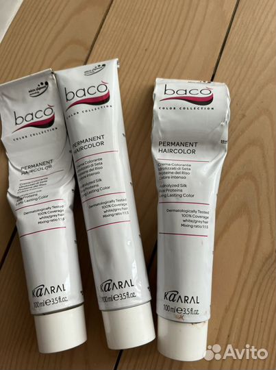 Краситель для волос BA11 пепельный корректор baco