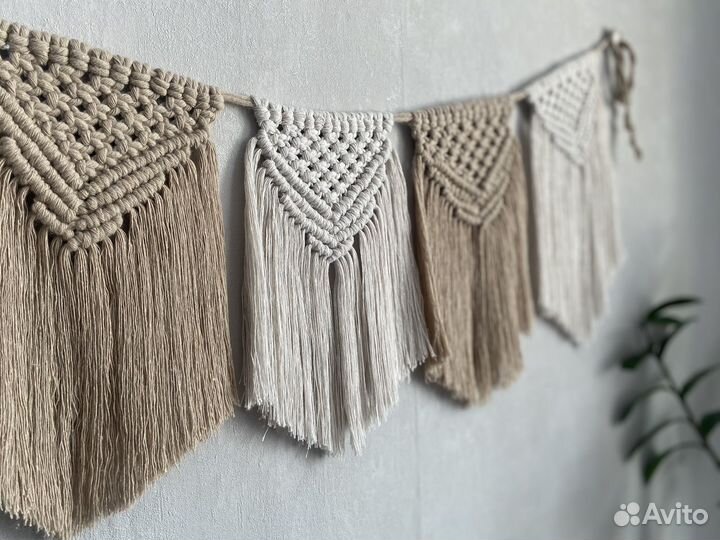 Гирлянда макраме
