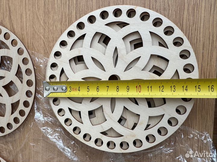 Основания для корзинок из трик-ой пряжи