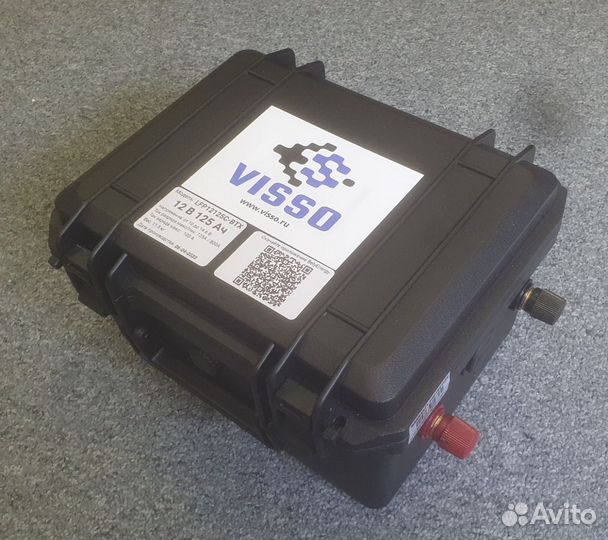 Тяговый+стартерный Lifepo4 аккумулятор 12V 125Ah