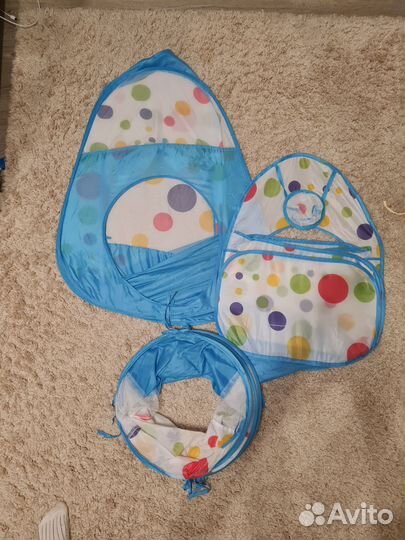 Детский игровой комплекс палатка тоннель манеж