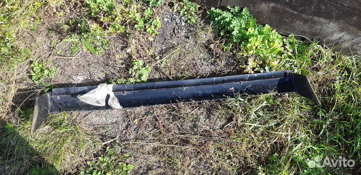 Спойлер сталь на Ниву, LADA