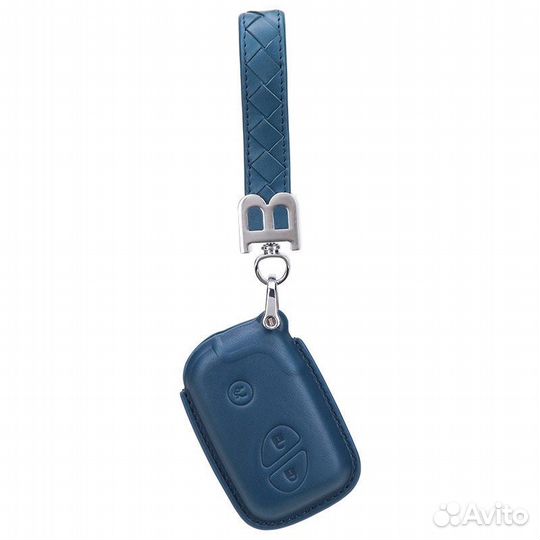 Чехол для ключа Лексус GS, LX (натуральная кожа)