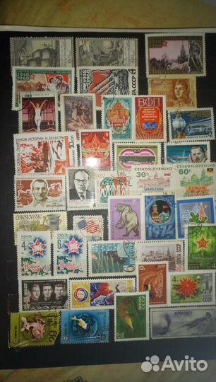 Марки СССР Зарубеж. Спорт Живопись и др.1960 - 76г