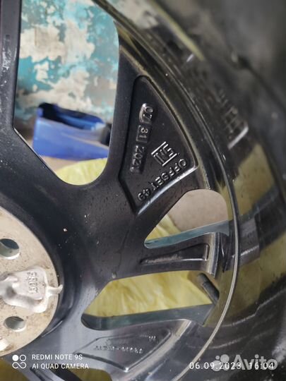 Литые диски r17 5x114 3 бу