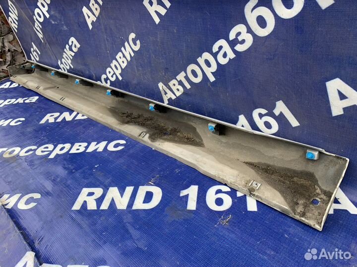 Пластиковый порог Mitsubishi Outlander GF 13-15г