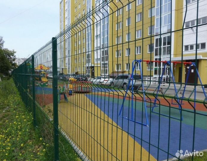 Забор сетка 3Д