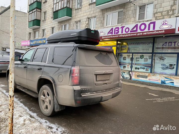 Багажник бокс на крышу Chevrolet Tahoe (2014)