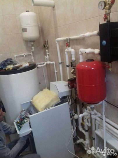 Монтаж систем отопления и водоснабжения(сварочные