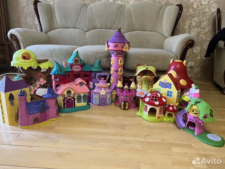 Игровой центр домики для фей elc