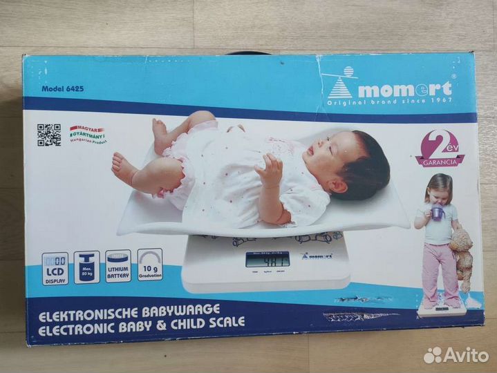 Детские весы для новорожденных Momert