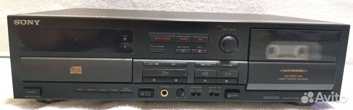 Дека кассетная и CD Sony TXD-R11