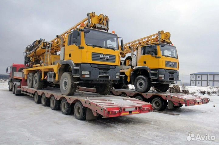 Услуги трала Перевозка негабаритных грузов от 300