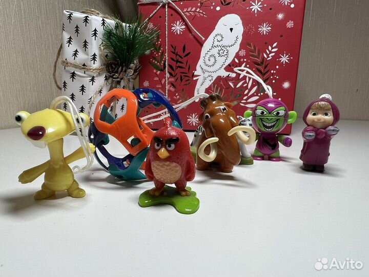 Игрушки из Киндер сюрприз, набор