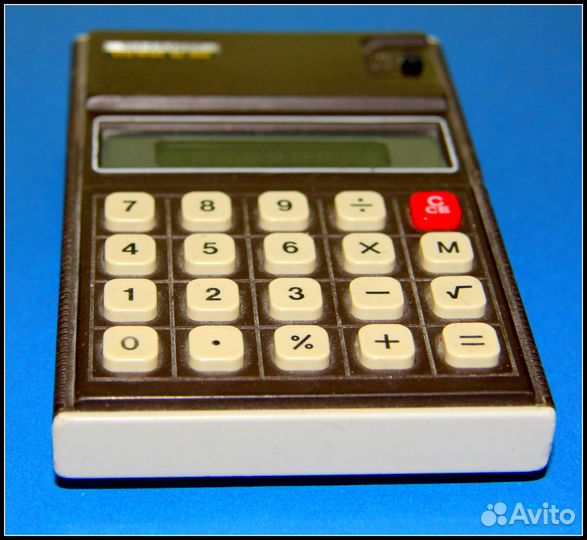 Винтажный калькулятор Sharp Elsi Mate EL-203 1970