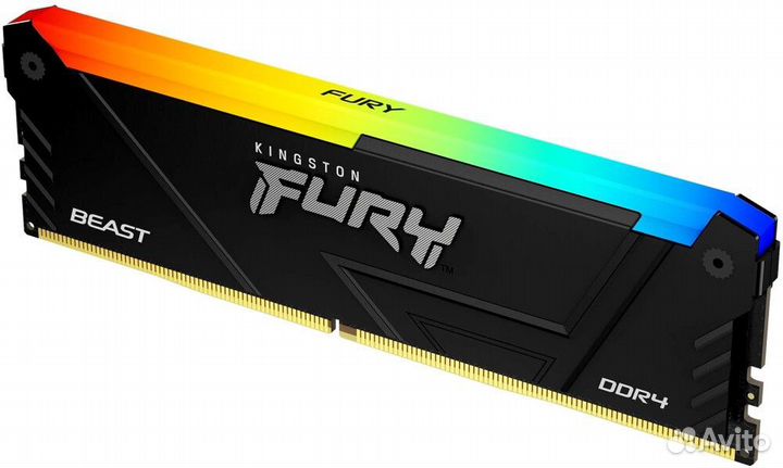 8Gb DDR4 2666MHz Kingston Fury Beast RGB (KF426C16