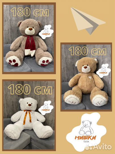 Новые плюшевые медведи