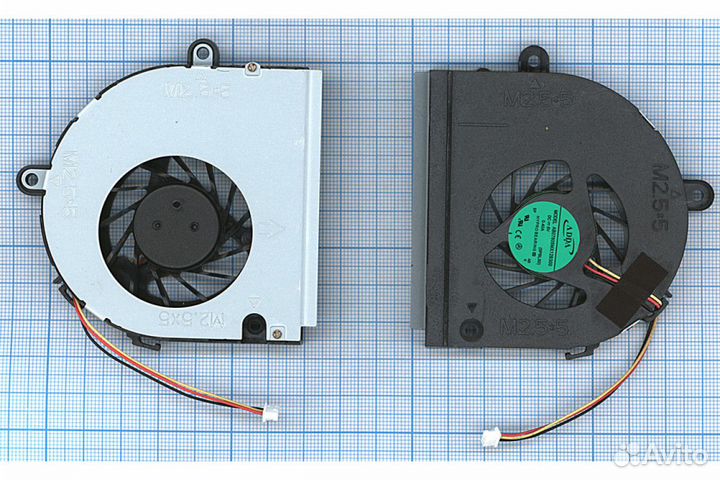 Вентилятор (кулер) для Asus K43 K53 K53T K53U X53