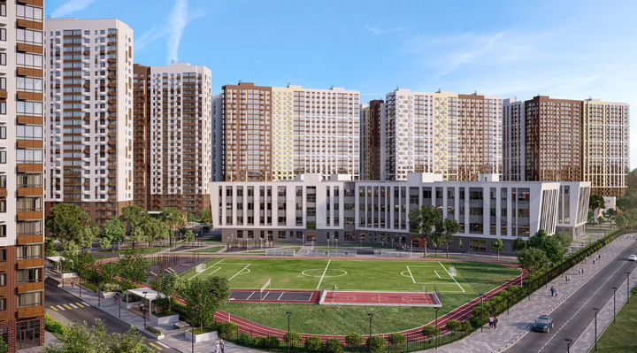 2-к. квартира, 58,6 м², 8/24 эт.