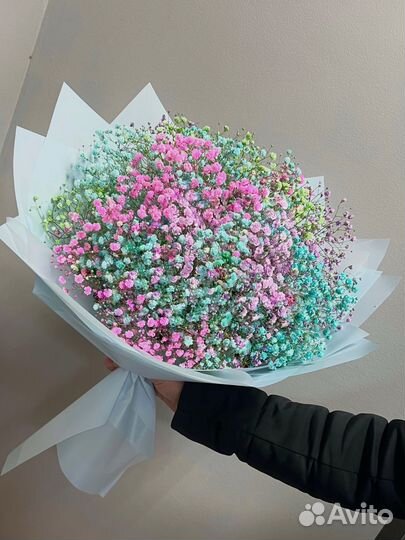 Букет из гипсофилы