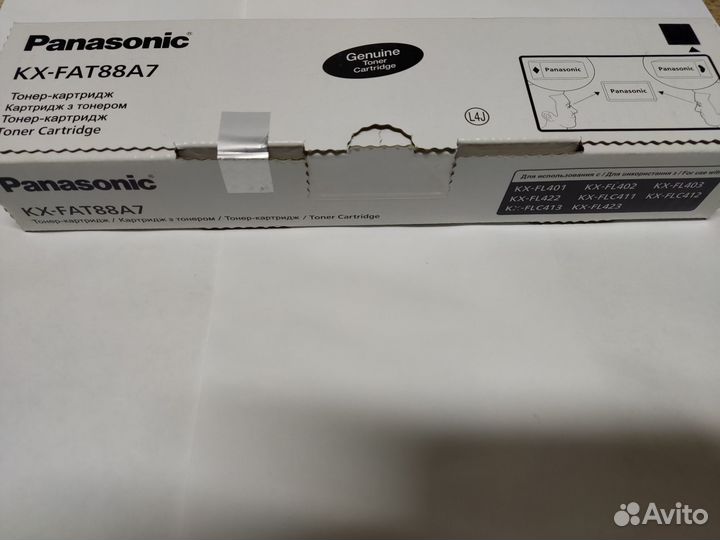 Тонер-картридж panasonic KX-FAT88A7, оригинальный
