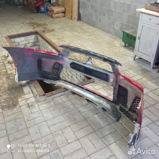 Бампер передний mitsubishi lancer 10