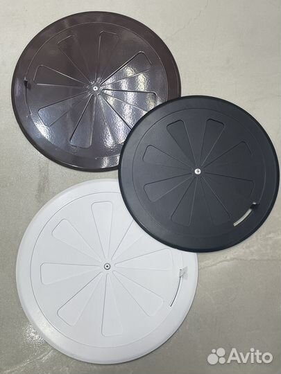 Круглые решетки без клапана: вентиляция и декораци