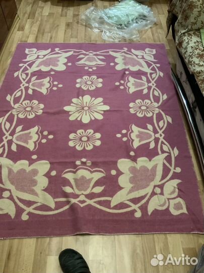 Одеяло шерстяное 185/150