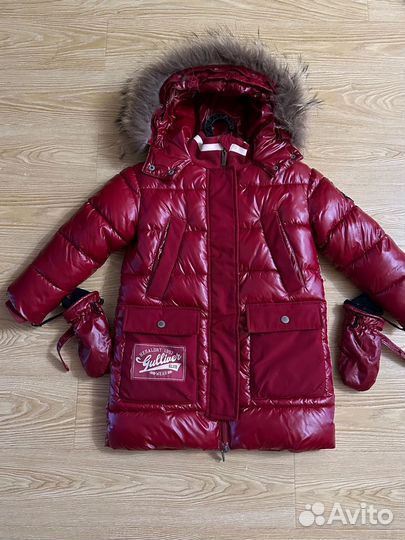 Зимнее пальто для девочки