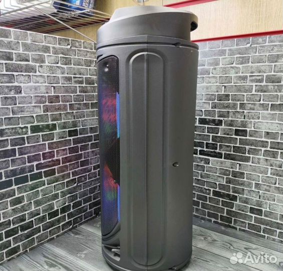 Новая Портативная колонка bluetooth караоке