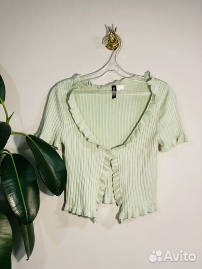 Кардиган с короткими рукавами H&M