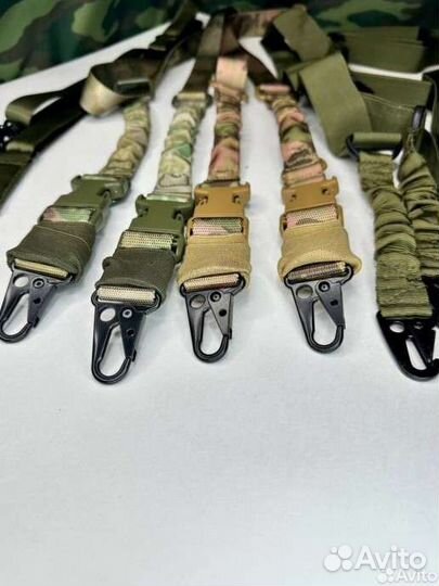 Тактический быстросъемный оружейный ремень 2 точки