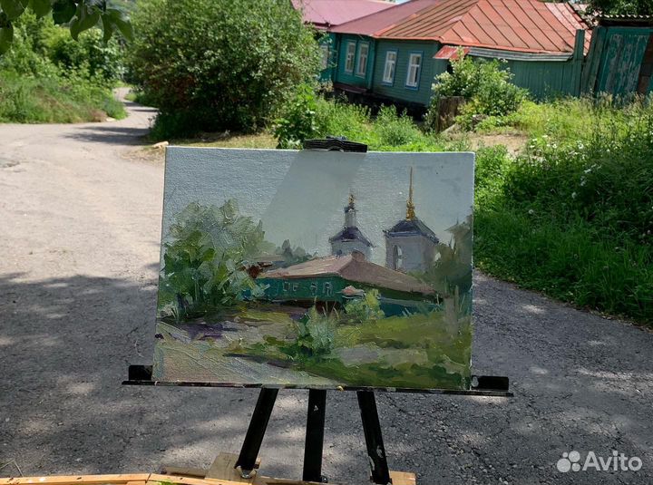 Картина маслом « Елец»