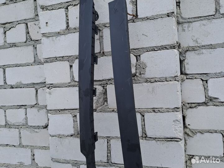 Спойлер (губа)переднего бампера Opel Meriva B