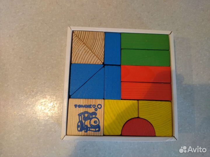 Деревянный конструктор Томик, мозаика