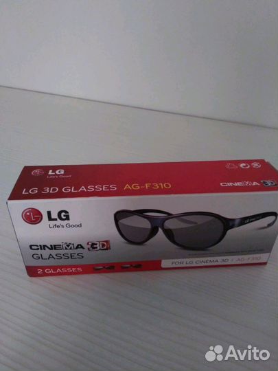 Продам очки 3d очки lg