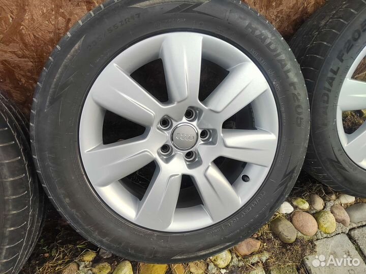 Колеса в сборе r17 летние