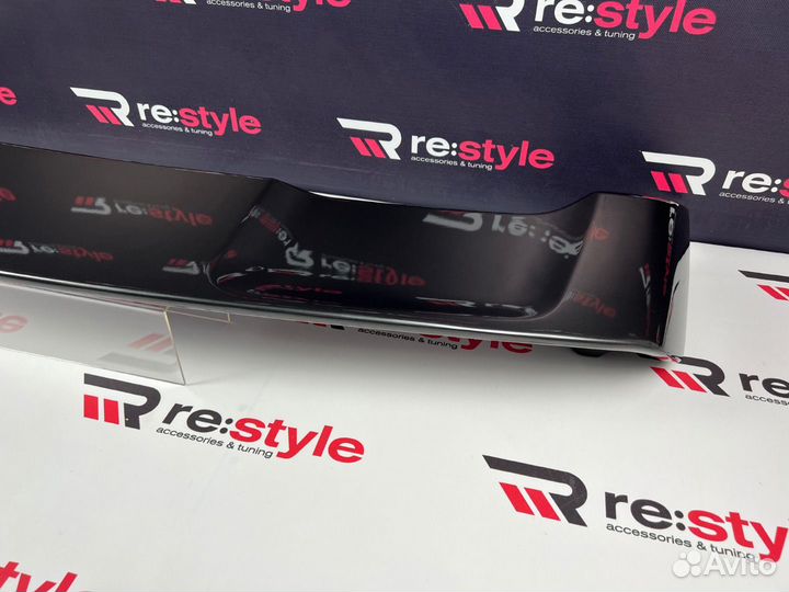 Спойлер Mitsubishi Lancer X Темно-Серый D1931