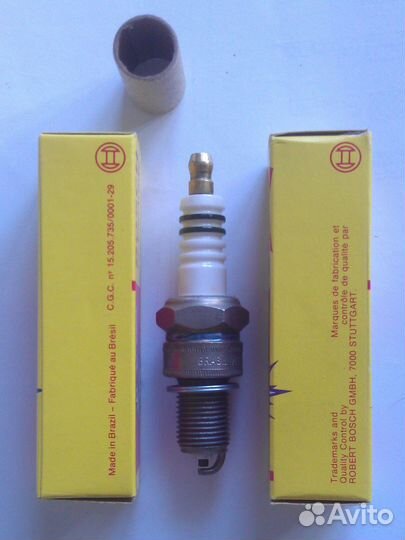 Свечи зажигания Bosch W7D Бразилия (А17дв) 4шт