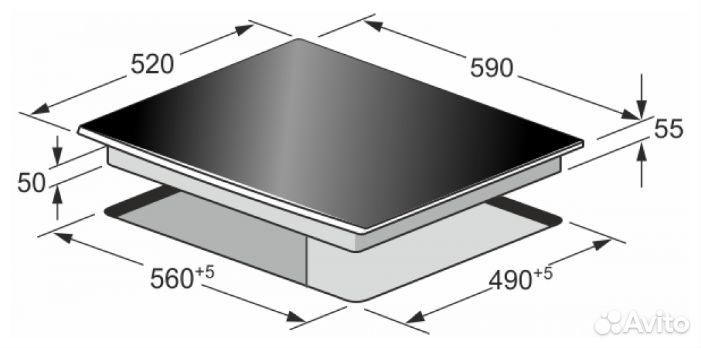 Варочная панель Kaiser KCT 6745 FI AD