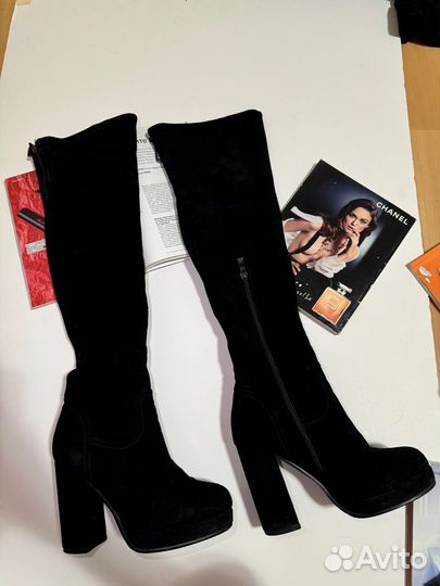 Ботфорты зимние 38