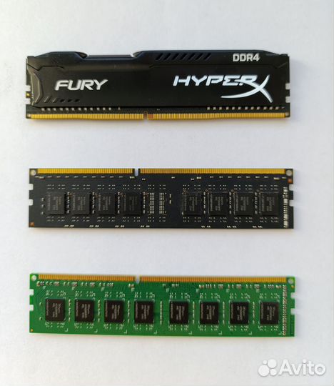 Оперативка Kingston fury Hyperx ddr4 8GB