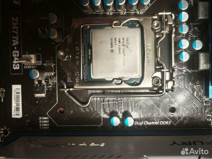 Комплект MSI ZH77A-G43 + i7 3770 + 32Gb + gam 300
