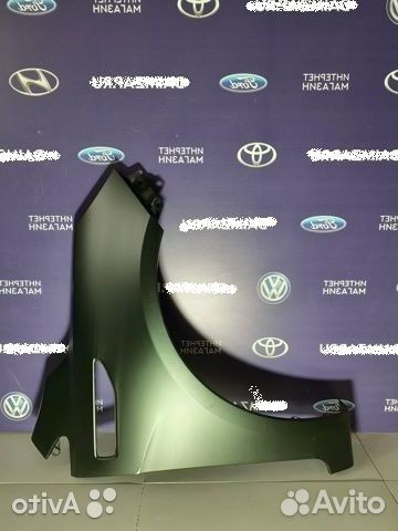 Крыло Киа Рио (2011-2017) правое неокрашенное