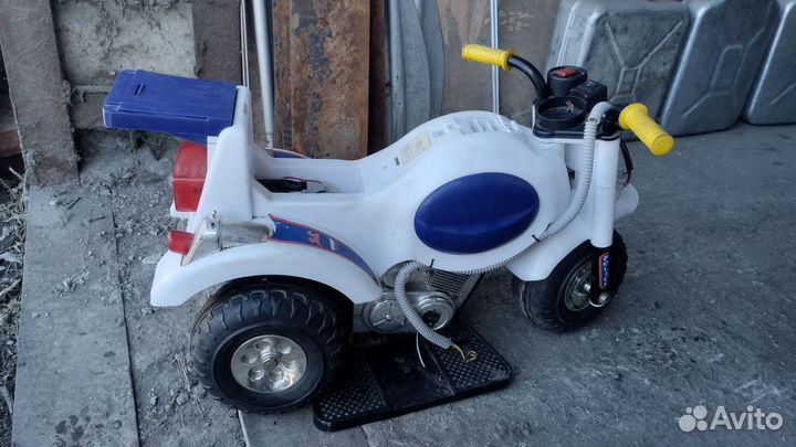Детский электромотоцикл бу (неисправный)