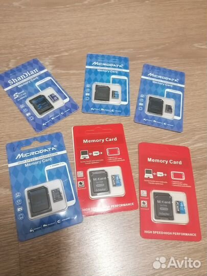 Карты MicroSD 16/32/64