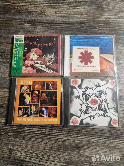 CD japan, Nirvana. Linkin Park. Red Hot Chili