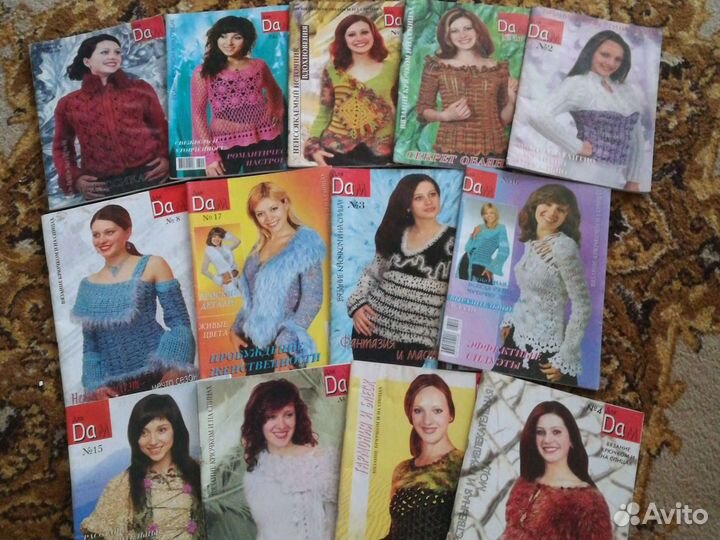 Журналы по вязанию крючком и спицами
